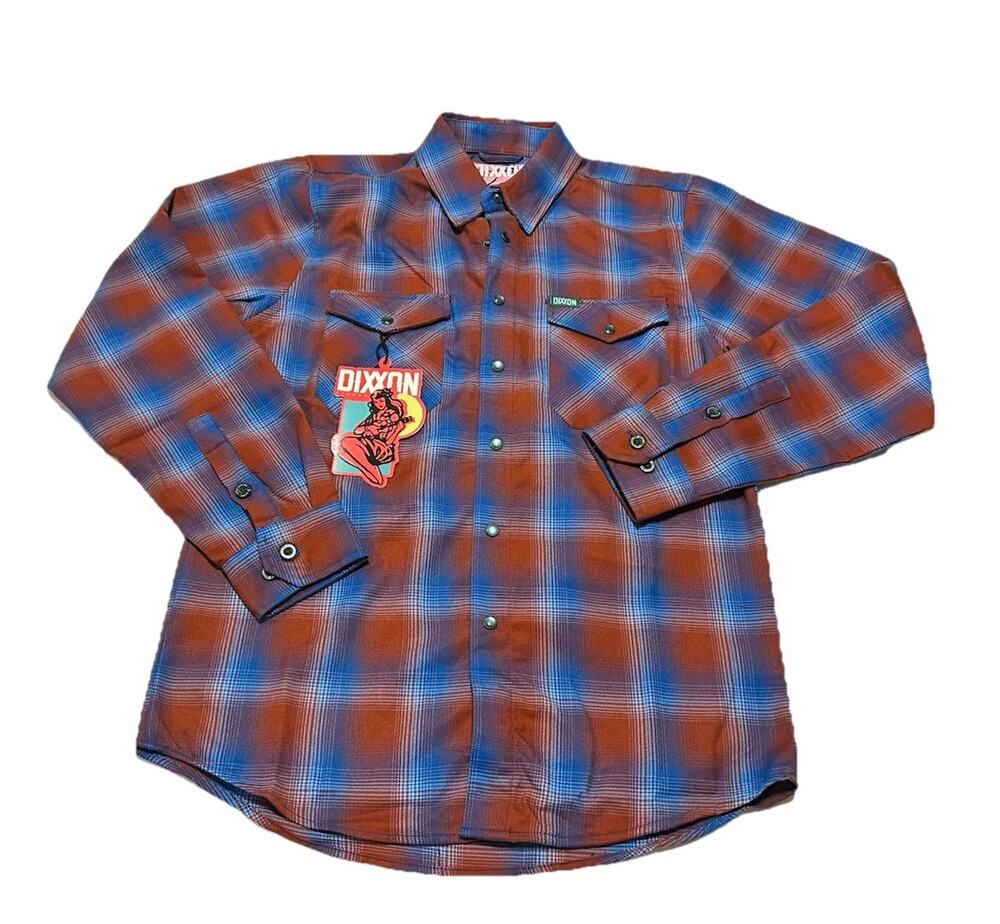 DIXXON Flannel Men’s KAIHALULU BAY Hawaii Limited Edition Flannel Shirt Size XS